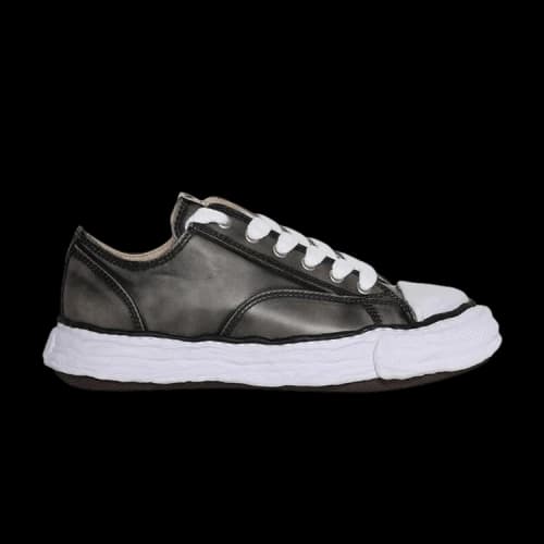 Maison Mihara Yasuhiro Peterson 23 OG Sole Vintage Leather Low Black