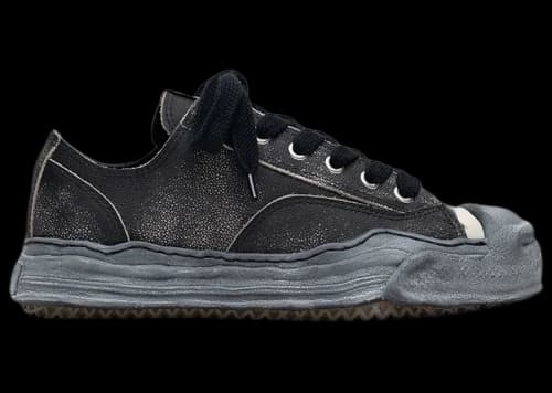 Maison Mihara Yasuhiro Hank OG Sole Shrink Leather Low Black