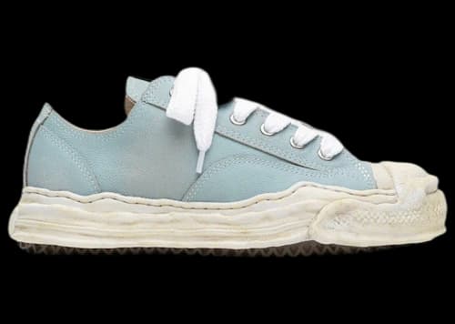 Maison Mihara Yasuhiro Hank OG Sole Shrink Leather Low Blue