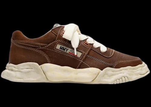 Maison Mihara Yasuhiro Parker OG Sole Brushed Suede Low Brown