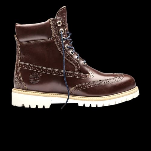 Timberland 6 Inch Premium Brogue Wingtip 'Brown'