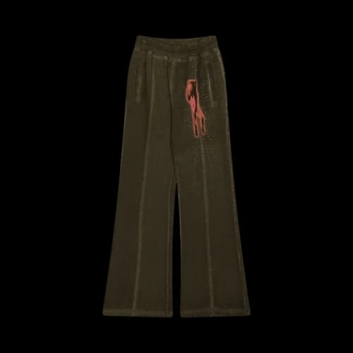 Diesel Quinn Double-Knit Track Pants 'Olive'