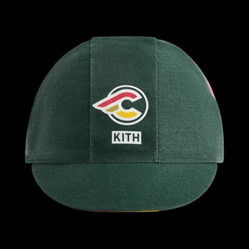 Kith For Cinelli Blocked Printed Cycling Cap 'Stadium'