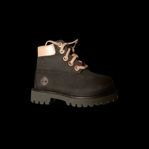 Timberland 6 Inch Premium Toodler 'Black Pink'