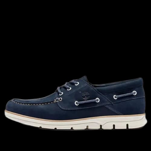 Timberland Bradstreet 3-Eye Boat Shoes 'Navy'