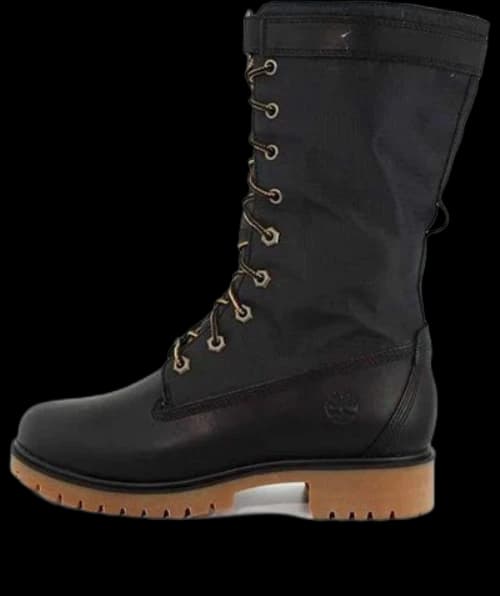 Timberland Jayne Waterproof Gaiter Fold-Down Boot 'Black' (Women's)