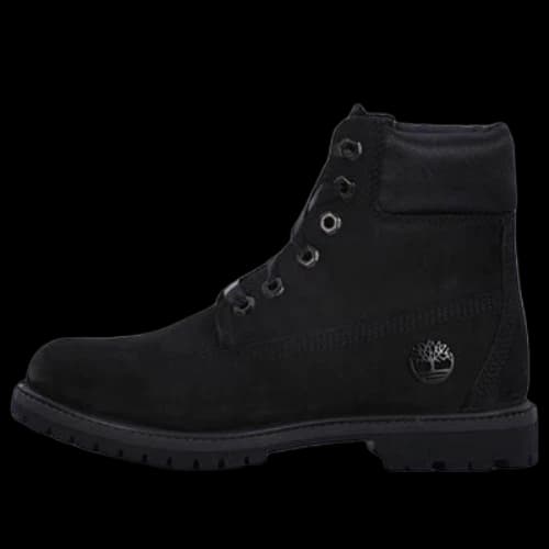 Timberland 6 Inch Premium Red tag Boots 'Black Nubuck' (Women's)