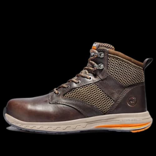 Timberland Pro Men's Drivetrain Mid Safety Boots 'Brown'