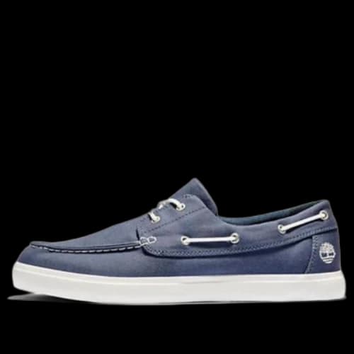 Timberland Seneca Bay Mixed Media Boat Shoes 'Navy'