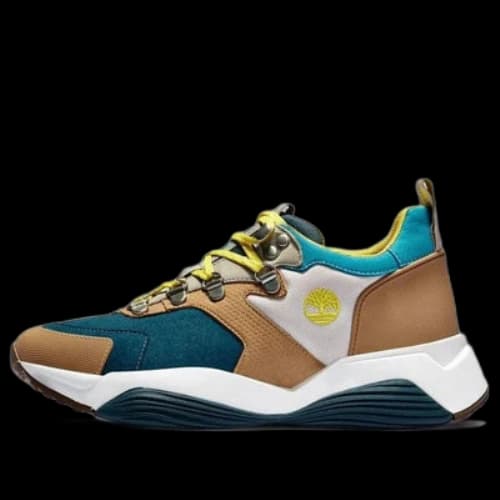 Timberland Emerald Bay Mixed-Media Sneakers 'Teal Multi-Color' (Women's)