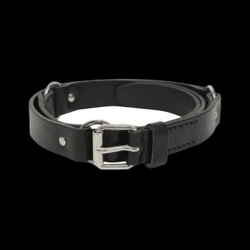 Our Legacy Ring Belt 'Grizzly Black'