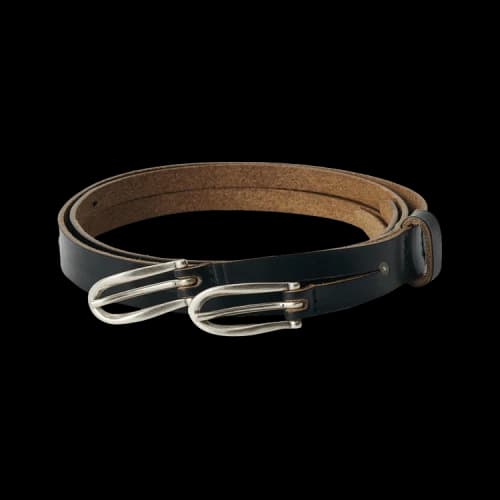 Our Legacy Twin Tongue Belt 'Black'