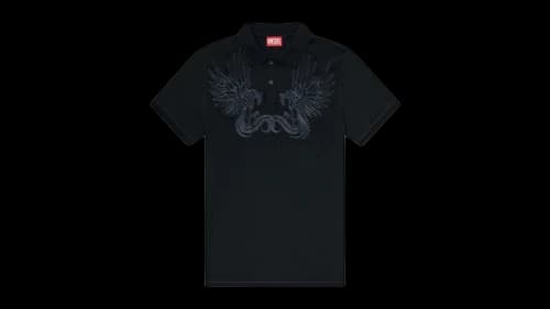 Diesel T Phen Polo Off Black