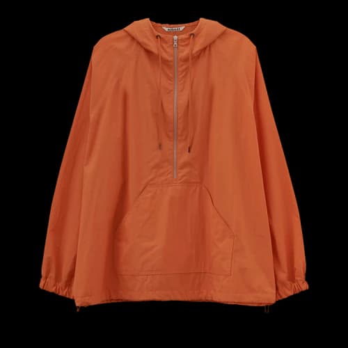 Auralee Zip Hoodie 'Orange'