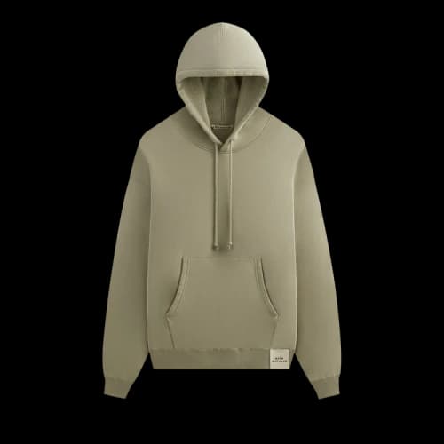 Kith 101 x Auralee Smooth Soft Hoodie Seagrass
