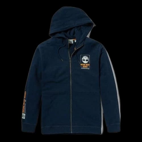 Timberland Nature Needs Heroes Full Zip Jacket 'Navy'