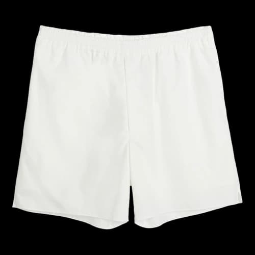 Auralee High Count Finx Ox Shorts 'White'