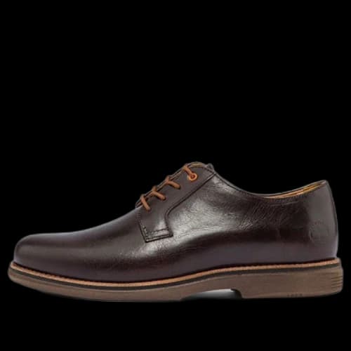 Timberland City Groove Derby Boots 'Dark Brown Orange'
