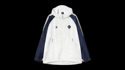 Carhartt WIP x F.C.R.B Warm Up Jacket White