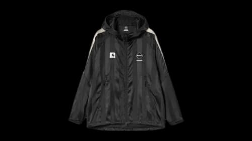 Carhartt WIP WIP x F.C.R.B Warm Up Jacket Black