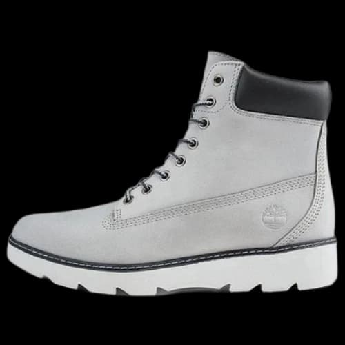 Timberland Keeley Field 6 Inch Wide-Fit Boots 'Light Grey' (Women's)