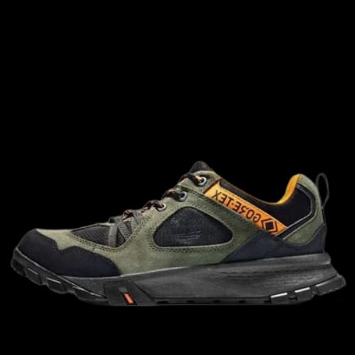 Timberland Garrison Trail Waterproof Low Hikers 'Black Green Yellow'