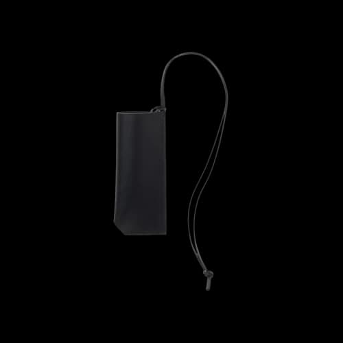 Auralee Leather Sunglasses Case 'Black'