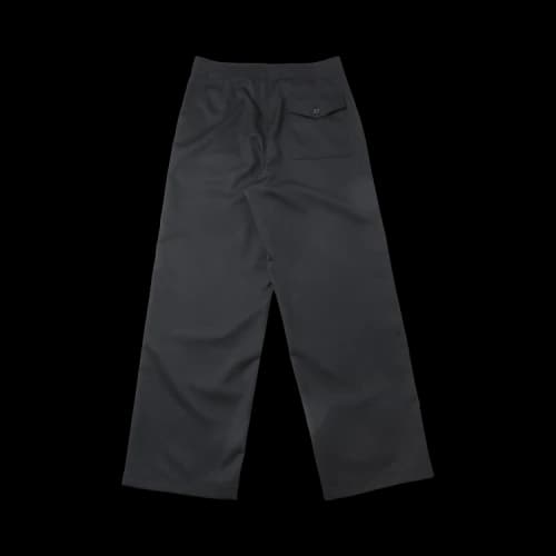 Auralee Wool Herringbone Cargo Pants 'Black'