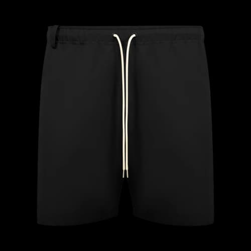Auralee Wool Max Canvas Shorts 'Black'