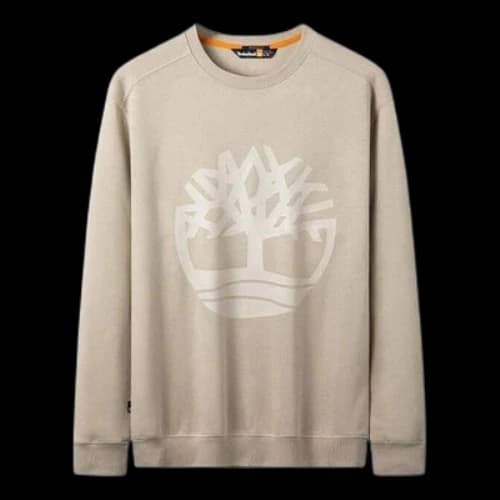 Timberland Tree Logo Sweater 'Beige'