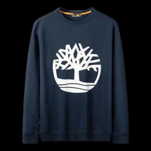 Timberland Tree Logo Long Sleeve T-Shirt 'Navy'