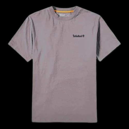 Timberland SS20 Round Neck Printing Short Sleeve Gray