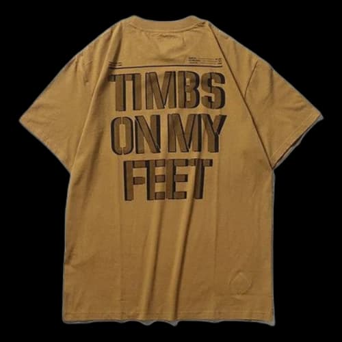 Timberland SS20 Slogan Printing Short Sleeve Small