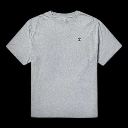 Timberland SS20 Casual Round Neck Printing Short Sleeve Gray