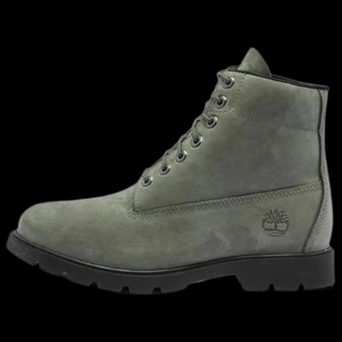 Timberland Basic 6 Inch Wide-Fit Non-contrast Boots 'Olive Green'