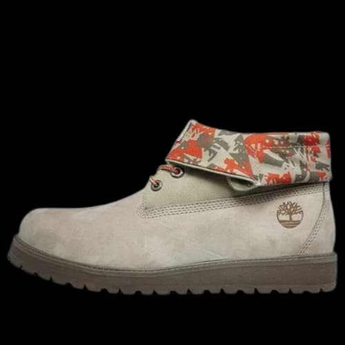 Timberland Richmont Ridge Roll Top Wide-Fit Boots 'Beige Green Red Camouflage'