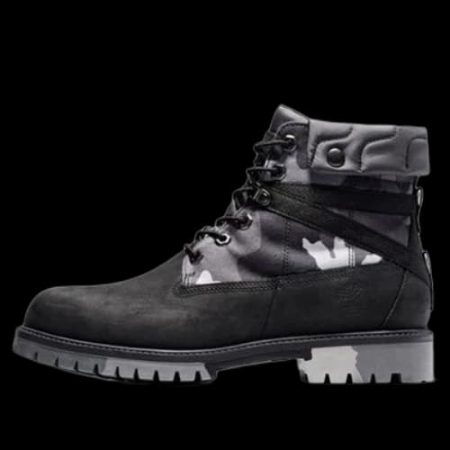 Timberland Heritage EK+ 6 Inch Waterproof Boot 'Black Camouflage'