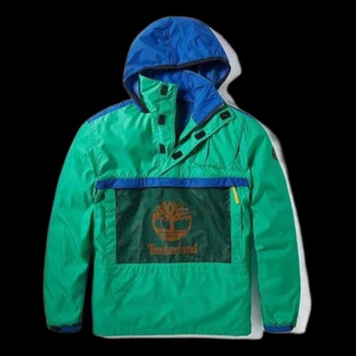 Timberland Contrasting Colors Pocket hooded Pullover Jacket