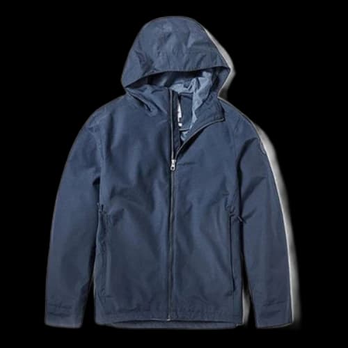 Timberland waterproof Zipper Hooded Jacket Blue