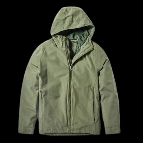 Timberland waterproof Zipper Hooded Jacket Green