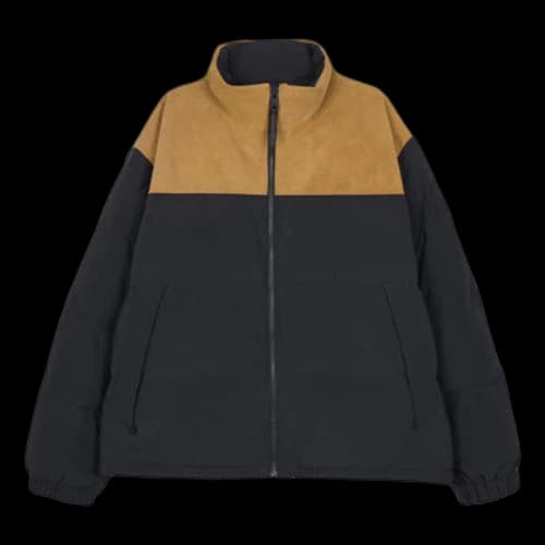 Timberland Welch Mountain Puffer Jacket 'Black Wheat'
