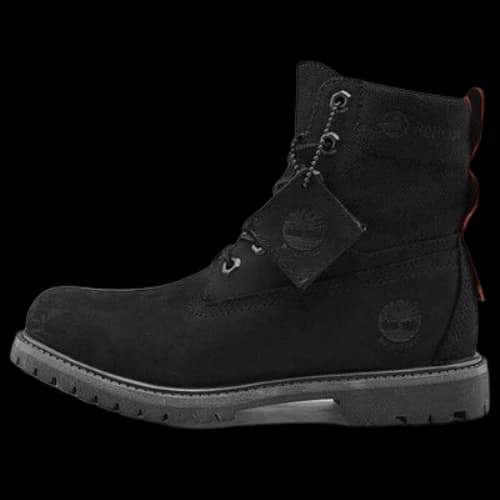 Timberland Rebotl 6 Inch Wide-Fit Boot 'Black Nubuck' (Women's)