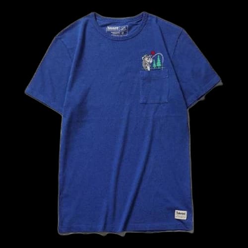 Timberland SS20 Printing Short Sleeve Blue