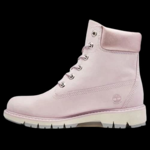 Timberland 6 Inch Premium Boot 'Light Pink Metallic Collar' (Women's)