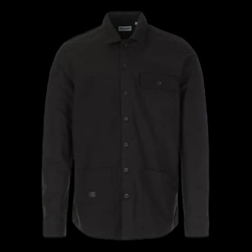 Timberland Multiple Pockets Forked Shirt Jacket Black