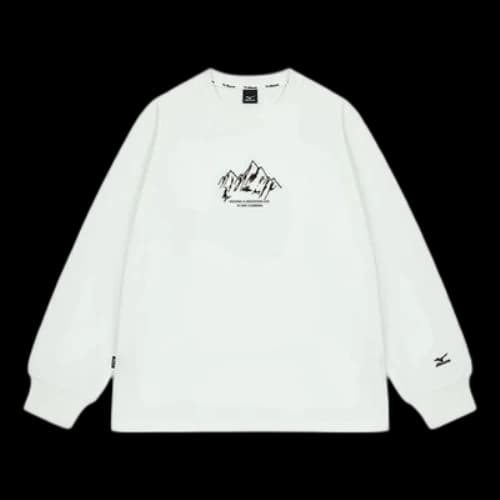 Mizuno Graphic Casual Sweater 'White'