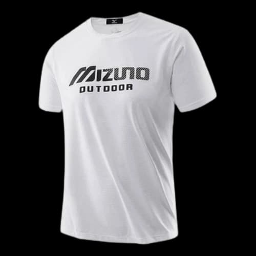 Mizuno Logo T-shirt 'White'