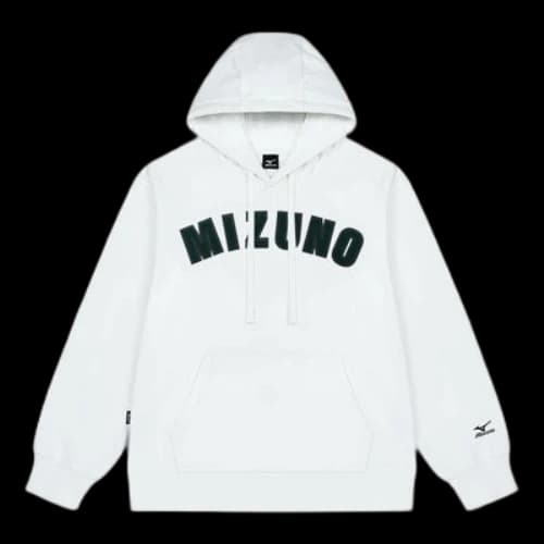 Mizuno Logo Casual Hoodie 'White'