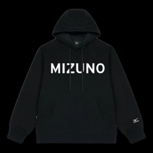 Mizuno Logo Casual Hoodie 'Black'