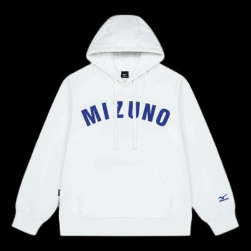 Mizuno Logo Casual Hoodie 'White'